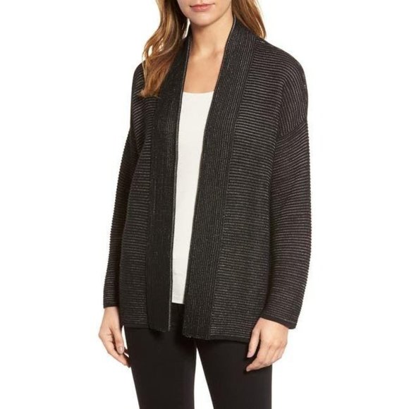 Eileen Fisher Sweaters - Eileen Fisher Silk Ottoman Cardigan Sweater XL
